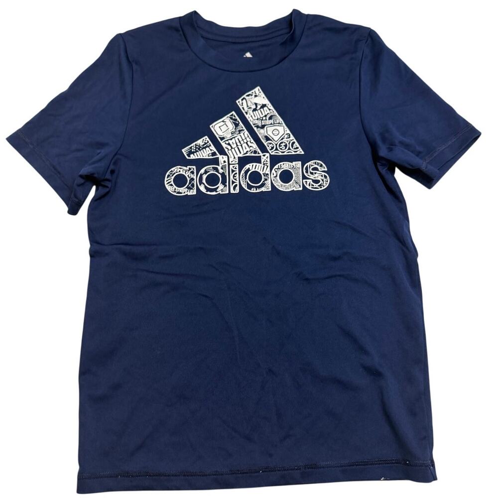 Adidas Kids T-Shirt Navy Size XS